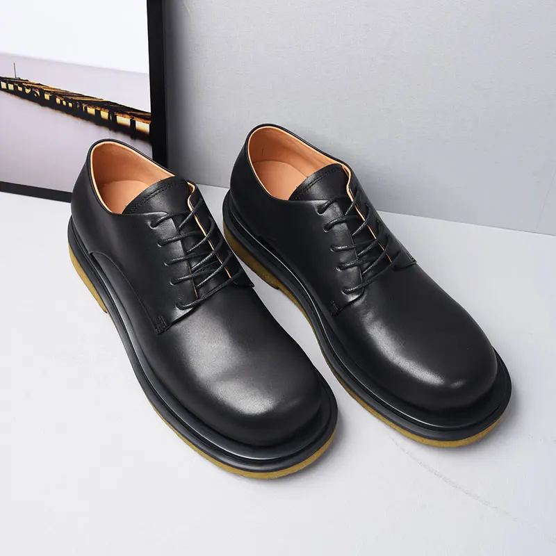 

Men's Shoes Genuine Leather Social Shoe Male Dress Original Designer Luxury Brand Stylish High Quality Fashion Business New 2021