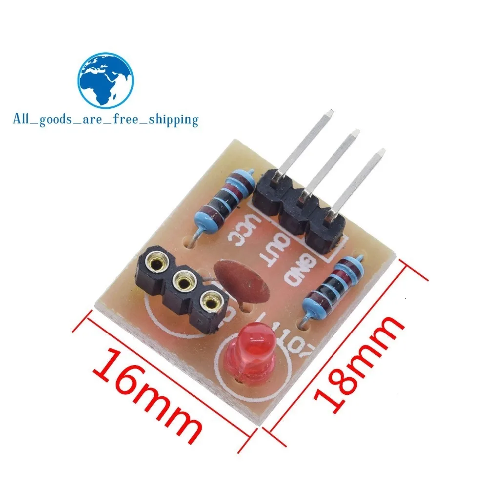 TZT лазерный датчик модуль немодулятор трубка лазерный приемник модуль DIY для arduino