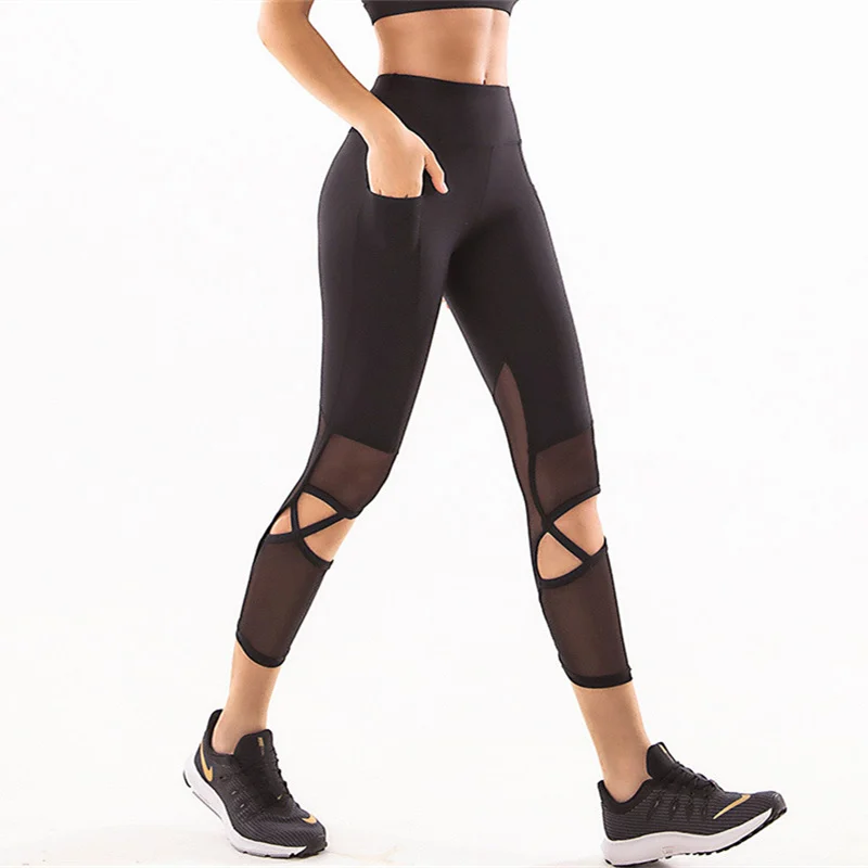 Oyoo серые леггинсы с вырезами для йоги высокой талией фитнеса спортивные штаны