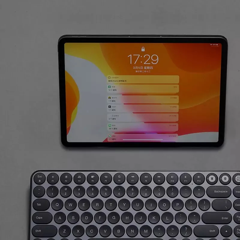 

Youpin MIIIW Mini Bluetooth Dual Mode Keyboard 85 Keys 2.4GHz Multi System Wireless Keyboard For Office Computer Laptop Tablet