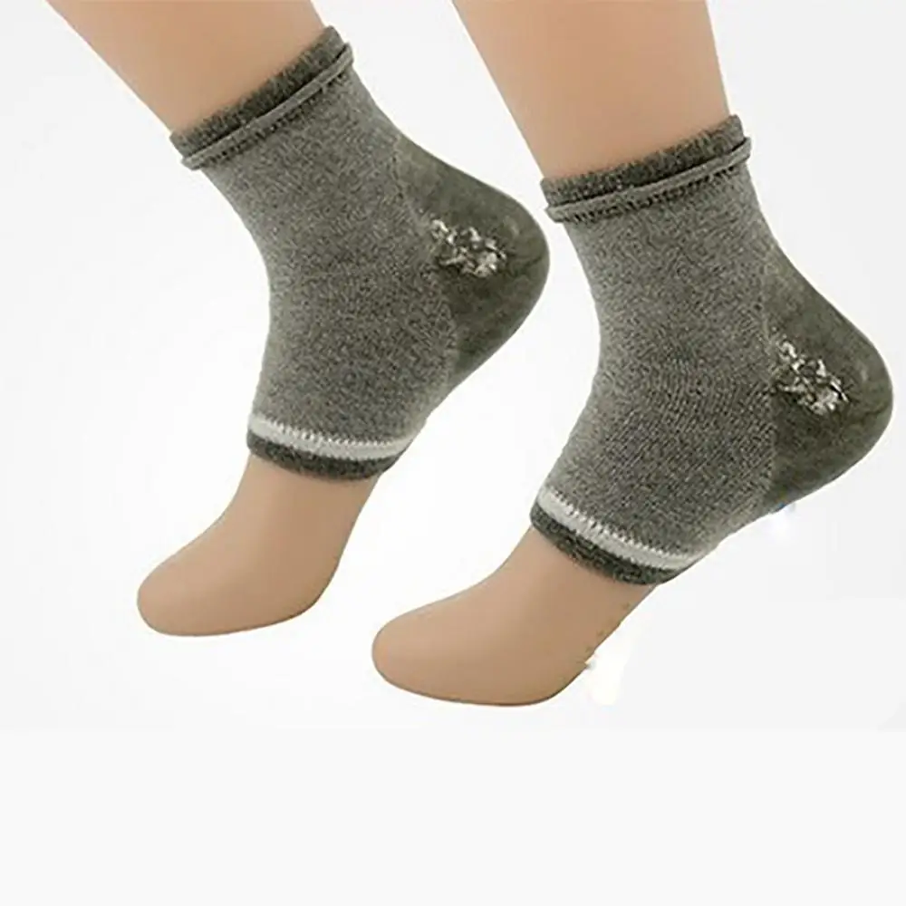 2 шт./пара каблука Носки унисекс массаж увлажняющее отбеливание удалить мертвая