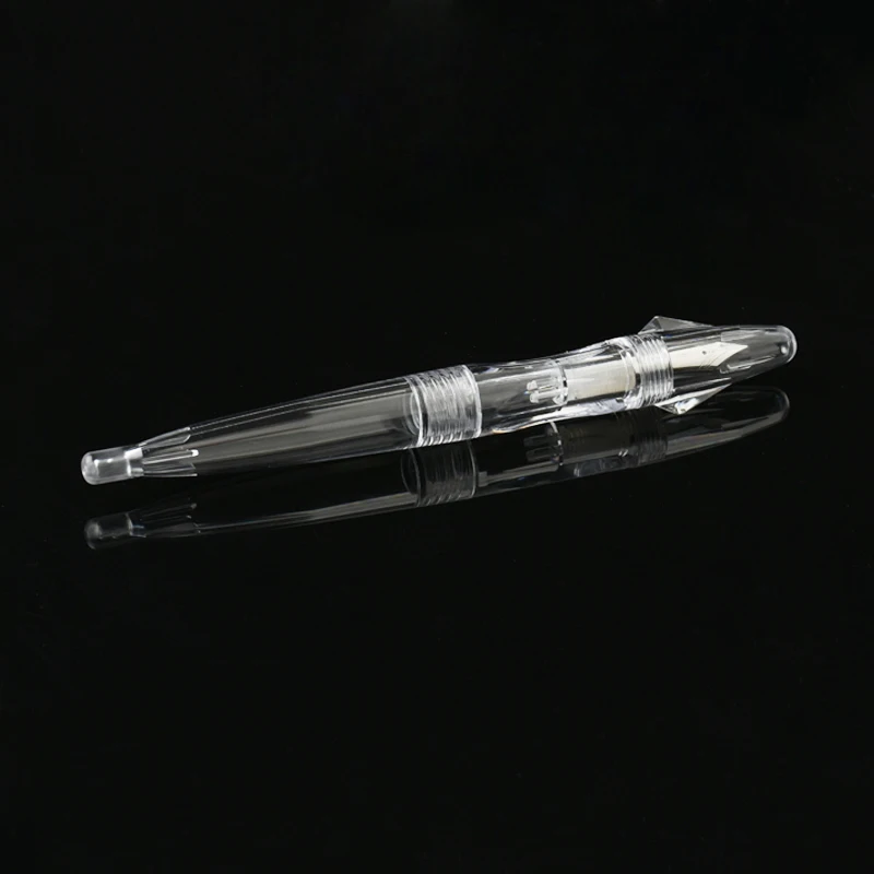 Ручка перьевая прозрачная для письма и каллиграфии демонстрационный карандаш EF F