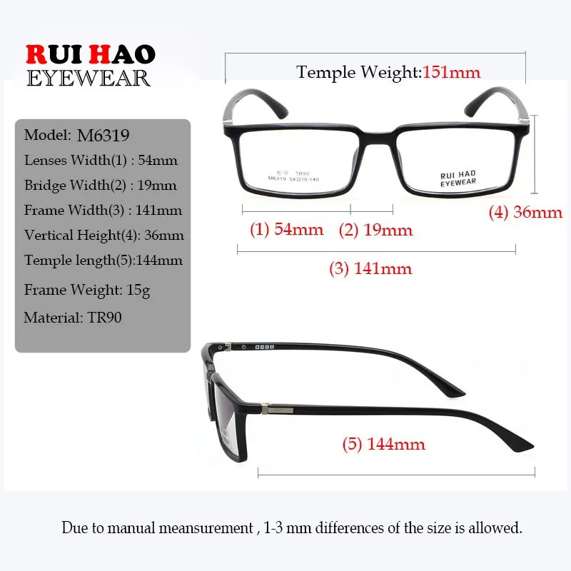 Женская оправа для очков TR90 черная высокое качество|Женские очки кадры| |