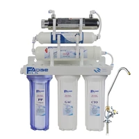 6 stage alkaline ultraviolet drinking water filtration system uv mineralizing alkaline purifier after filter ph of 8 00 9 50