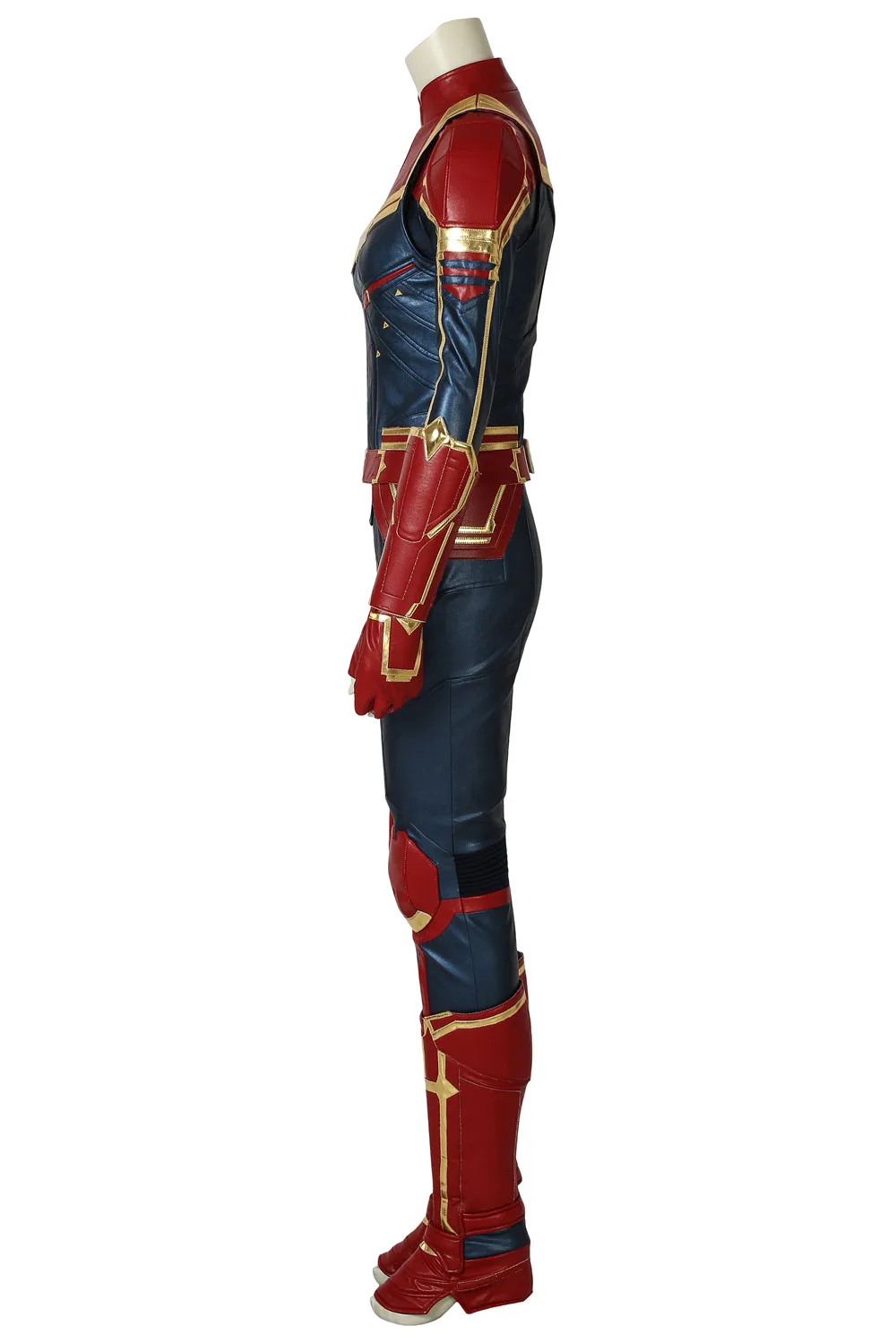 Костюм капитана Марвел для косплея Carol Danvers костюмы супергероя для Хэллоуина Ms. Marvel комбинезон для косплея COSPLAYONSEN