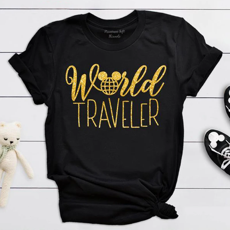 

Wanderlust Unisex casual short-sleeved T-shirt