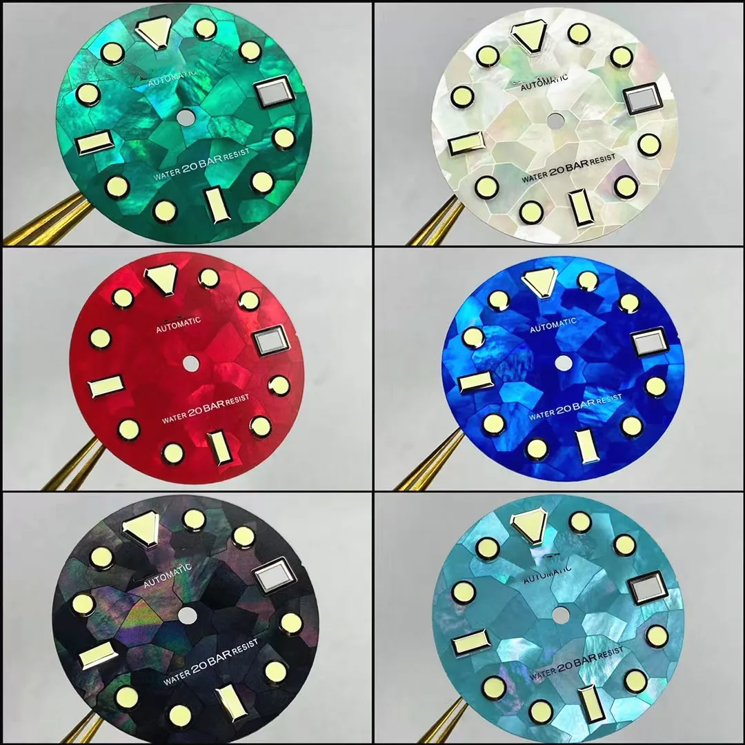

Watch accessories splicing Fritillaria literal super C3 luminous, 28.5mm. Suitable for nh35 dial fit 3 and 3.8 point