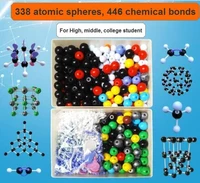 3111 23a chemical organic molecular crystal structure model diamond graphite sodium chloride carbon 60 chemistry teaching model
