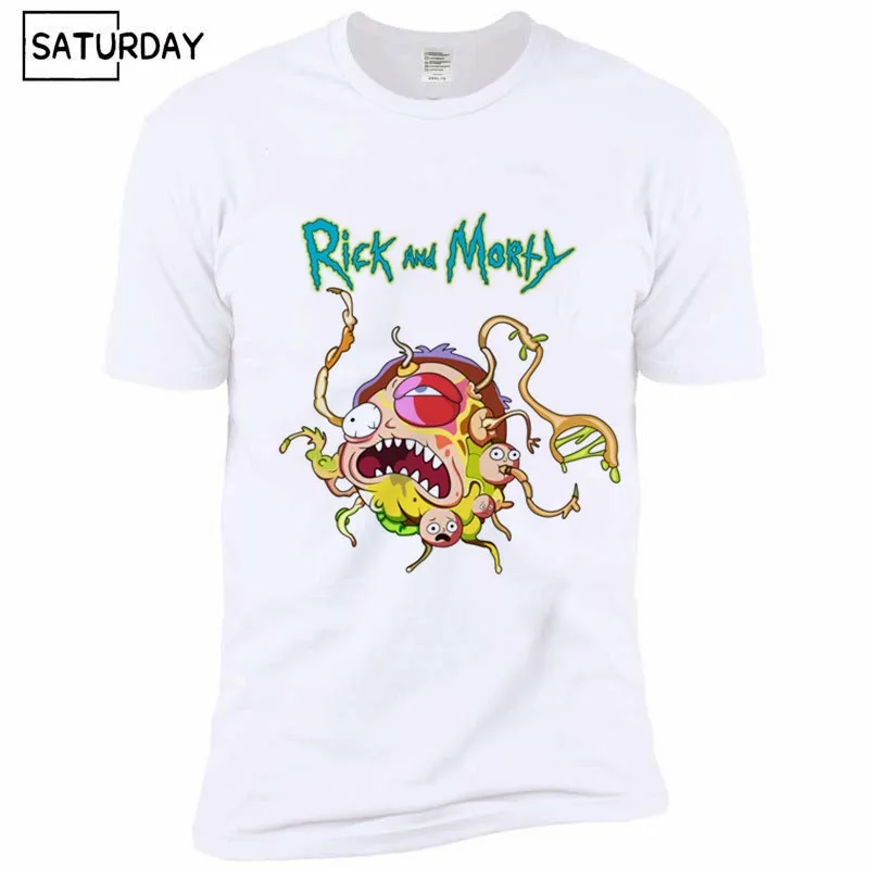 Мужская футболка Bad Rick, смешная, аниме, унисекс, повседневная, аниме, Морти, футболка, женская, хип-хоп, Swag, футболка