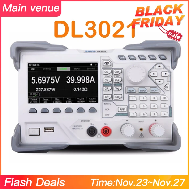 RIGOL DL3021 200 Вт программируемая электронная нагрузка постоянного тока (150 в 40 А)