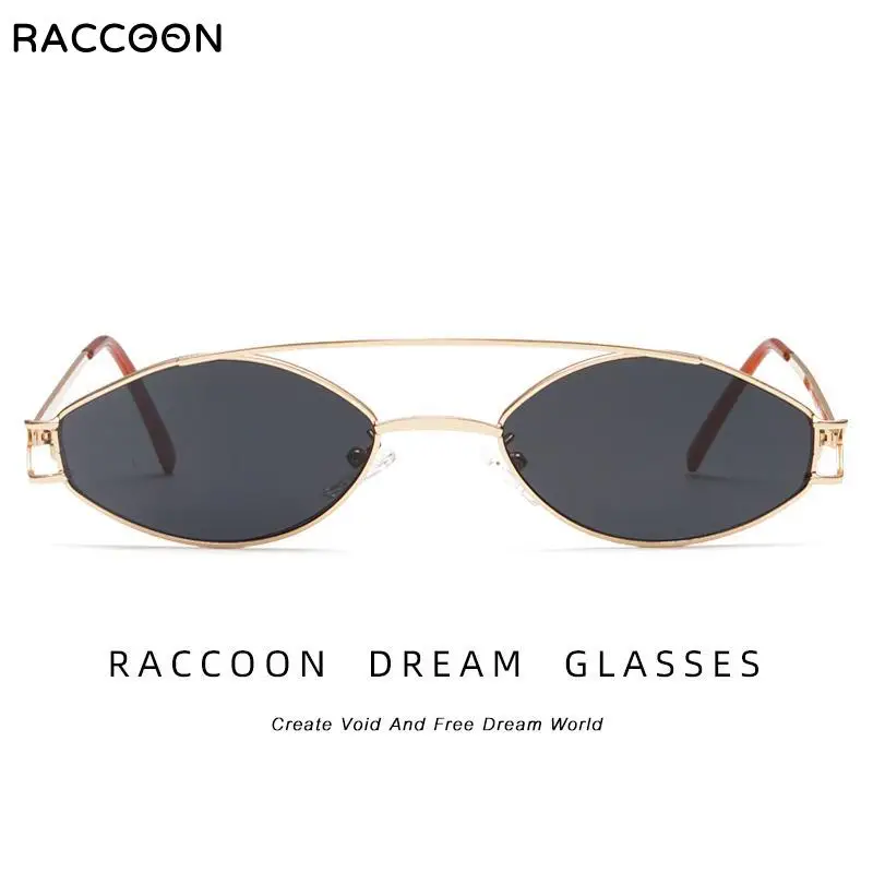 

Fashion Trend Pilot Sunglasses Women Men Sexy Color Lens Alloy Frame Brand Designer Luxury Small Size Female Oval Sun Glasses