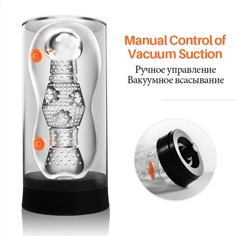 Мужской мастурбатор по ощущениям похож на реальную вагину чашка прозрачная