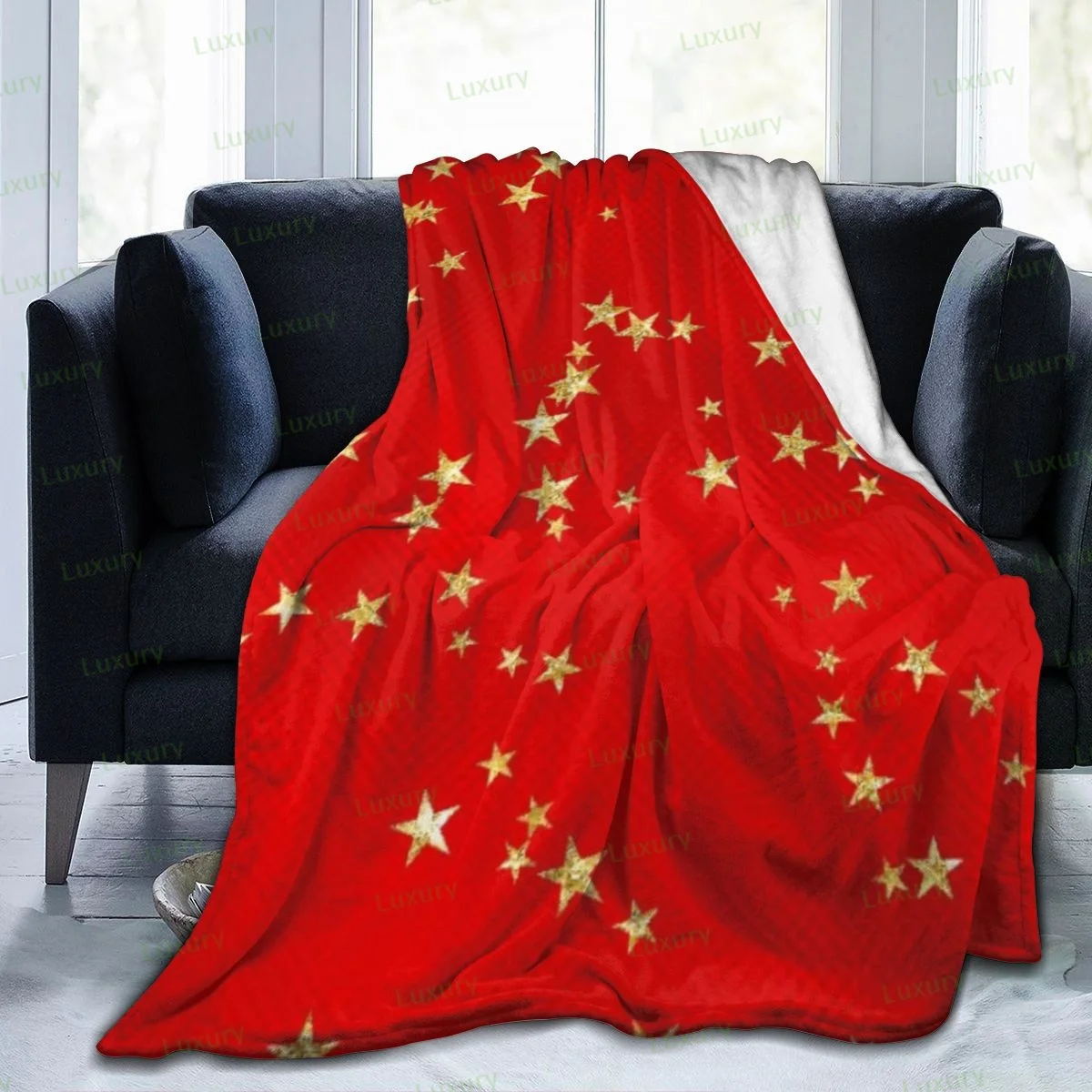 

Soft Blanket Cool Cartoon Ultra-Soft Micro Fleece Cozy Sofa Bedroom Blanket