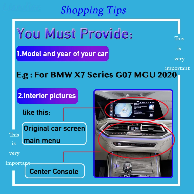 Модуль передней и задней камеры для BMW X7 G07 2018 ~ 2020 NBT EVO MGU интерфейс оригинальный