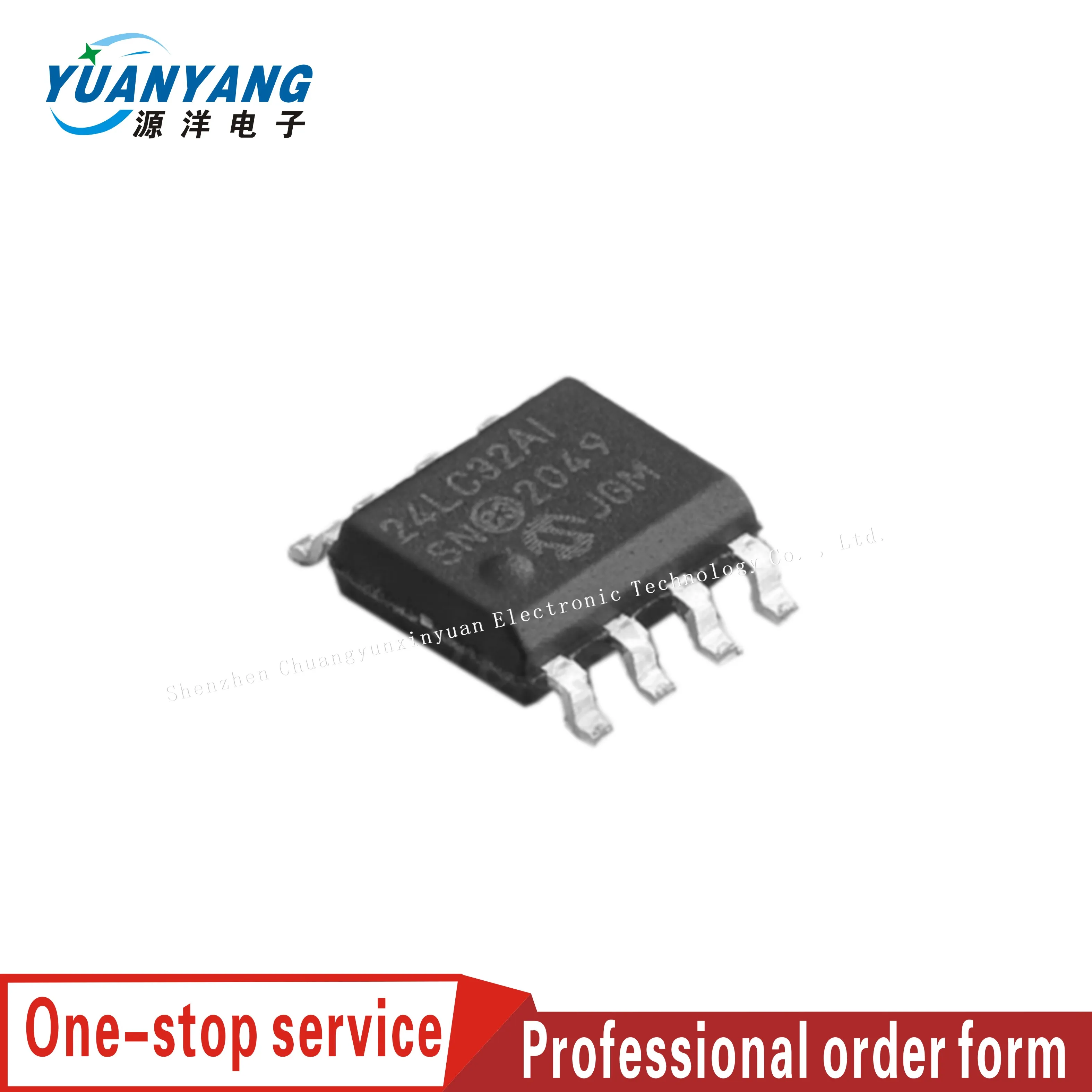 10 шт. новые и оригинальные модели 24LC32A-I/SN PIC24LC32A-I/SN SOP-8 24LC32AI SOP 24LC32 SOP8 | Электронные