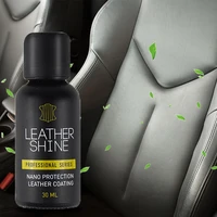 car leather nano liquid interior seat care glazing moisturizing protective protection liquid plastic leather maintenance 30ml