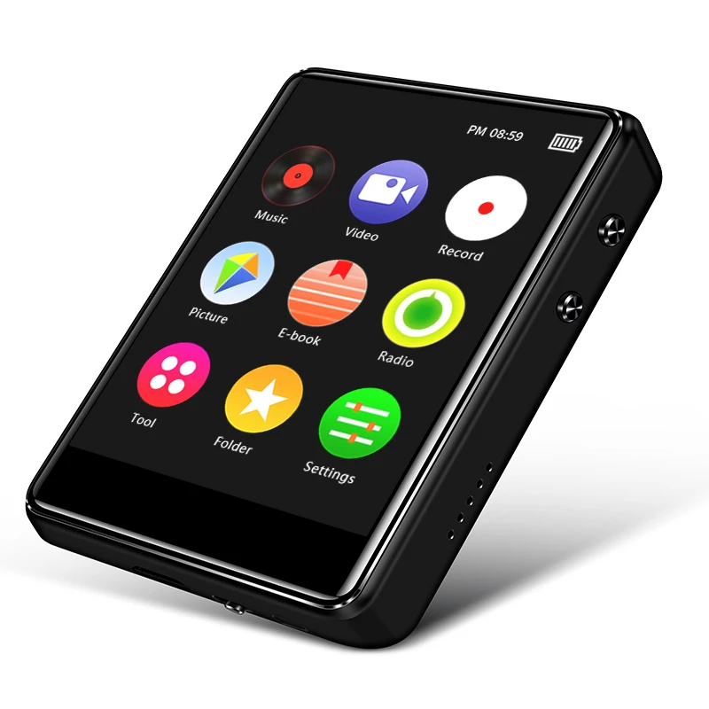 Новый металлический MP3 плеер с Bluetooth 5 0 большой емкости аккумулятор длительное