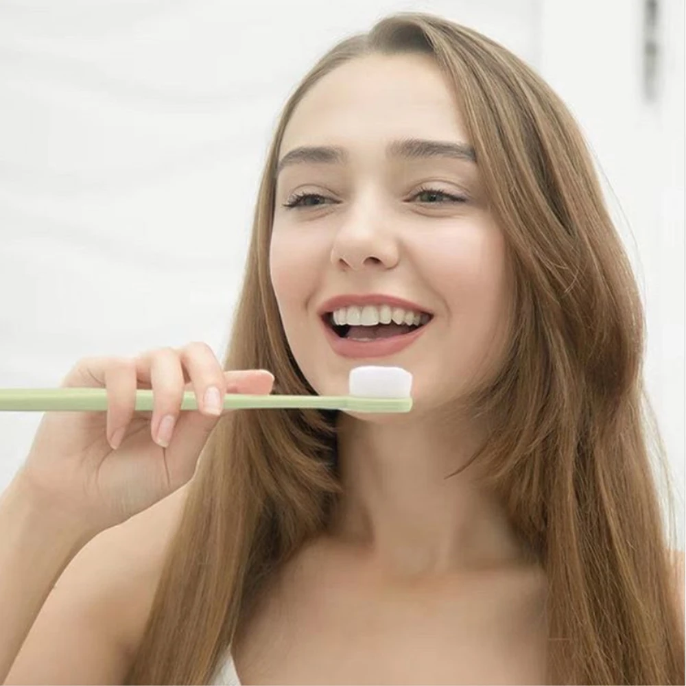 Nano toothbrush Million Fiber Toothbrush Ultra-fine Soft Hair brush Eco Friendly Portable Travel Tooth Brush Dental Oral Care