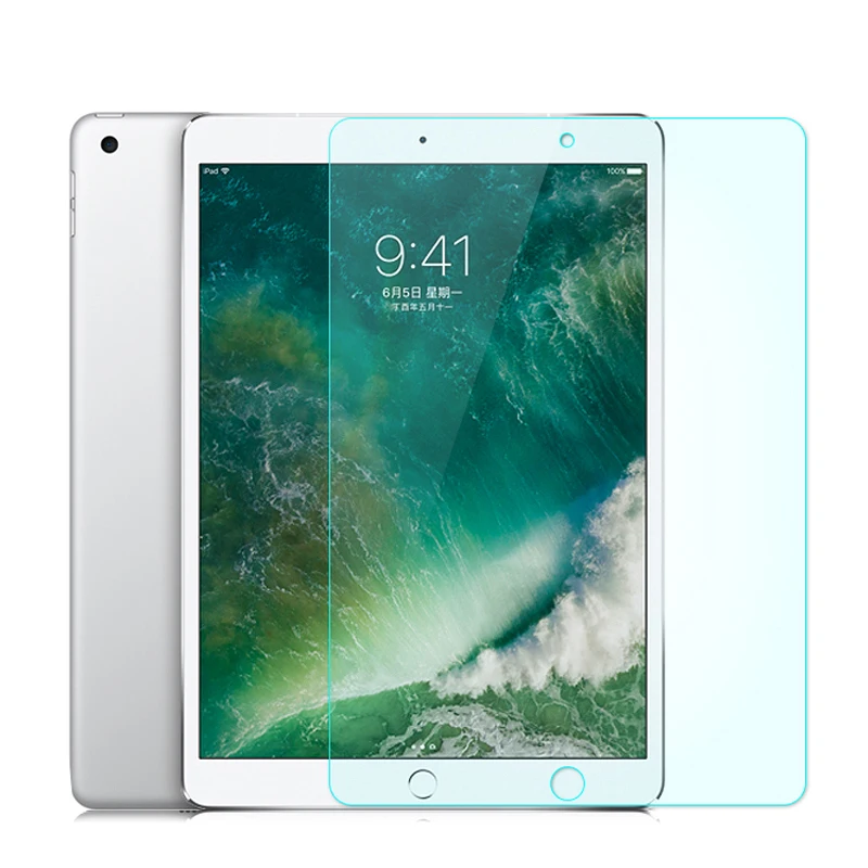 Закаленное стекло для iPad 2 3 4 / Air Pro 9 7 10 5 11 Mini 1 5/9 2017 2018 5th 6th 7th защита экрана|cover