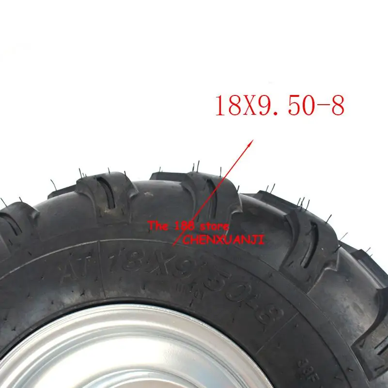 ATV 8-дюймовые вакуумные износостойкие шины 18X9.50-8 дорожные 18x9.5-8 240/55-8 газонокосилка