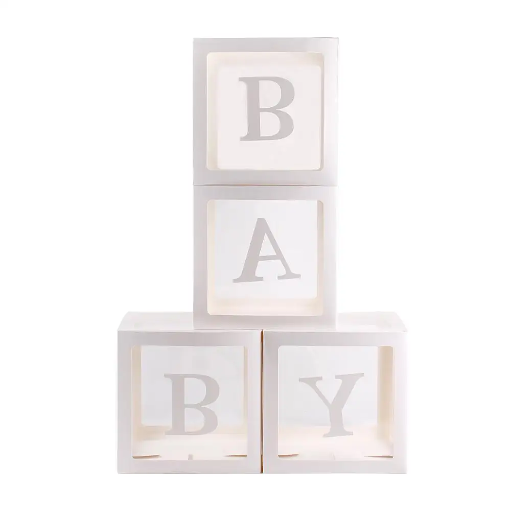 Свадебная коробка с буквами декор для вечеринки в честь рождения ребенка