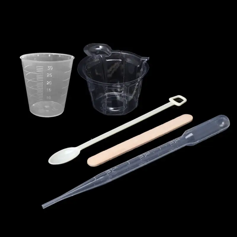 

2021 New DIY Epoxy Resin Molds Jewelry Making Tool Kit With Stirrers Droppers Spoons Cups 2020 trend