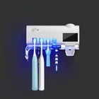 Соковыжималка для зубной пасты, на солнечной батарее, УФ-стерилизатор настенная подставка для зубных щеток