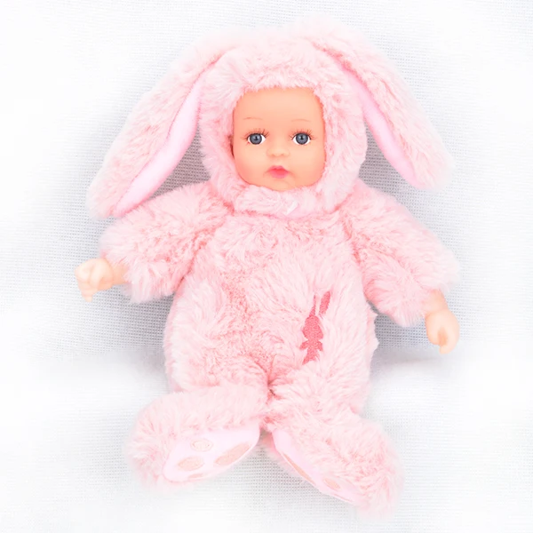 Rabbit-08 UCanaan 25 см плюшевые куклы Животные игрушки для детей мультфильм мягкие животные Анжела плюшевые игрушки спящие куклы для детей - Цвет: Rabbit-08