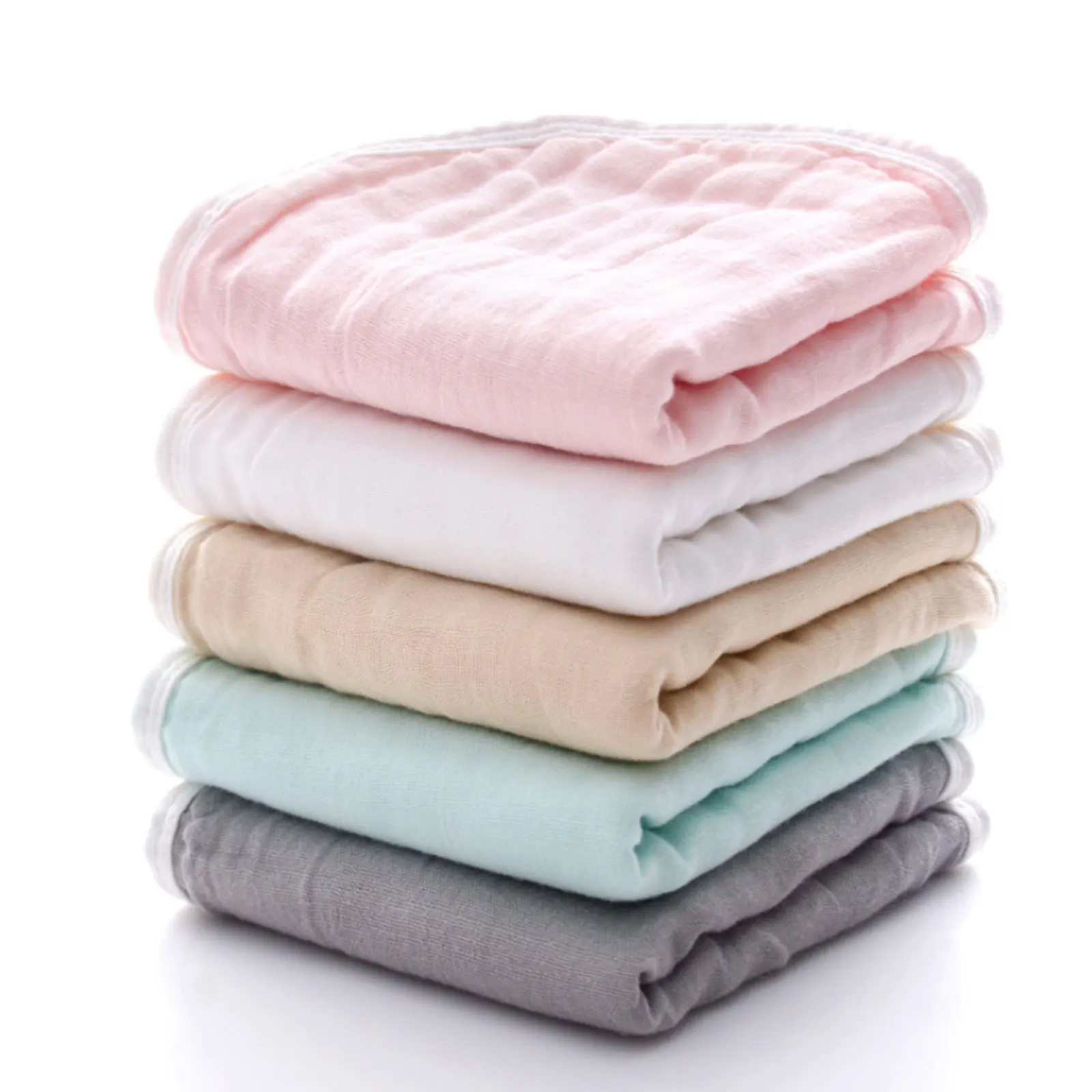 

Infant Baby Feeding Burp Cloth Newborn Water Absorption Burping Bib 6 Layers Gauze Saliva Towel for Spit Up Spill