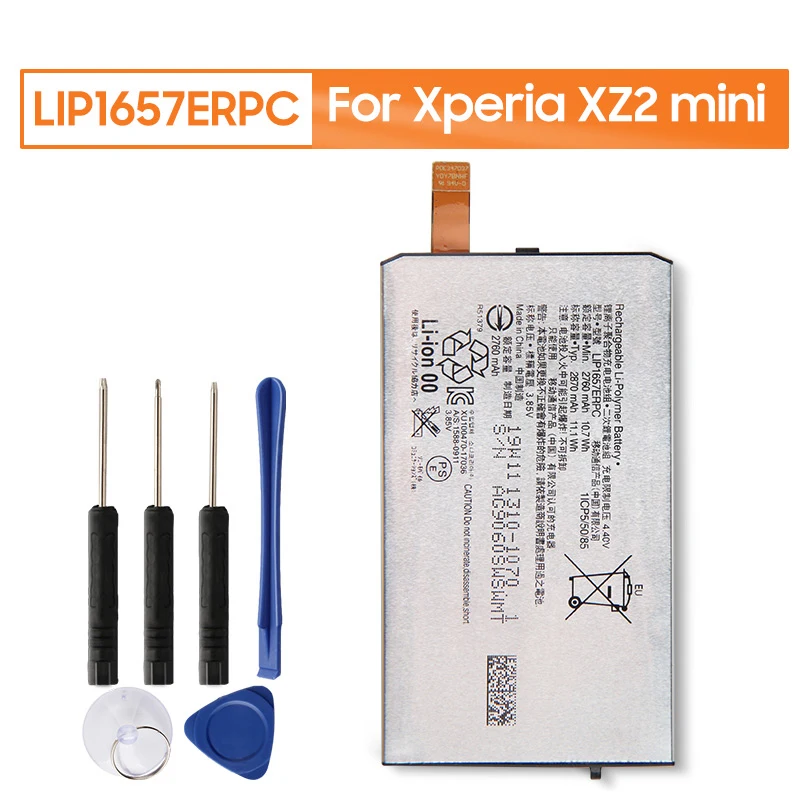 yelping LIP1657ERPC Phone Battery For SONY Xperia XZ2 mini 2870mAh Free Tools