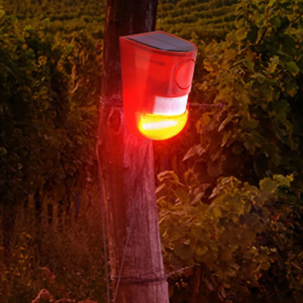 Звуковая сигнализация на солнечной батарее звуковая и светильник вая датчик