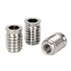 Мебельная гайка M6 M8, нержавеющая сталь 304 гайка для вставки в дерево, B063