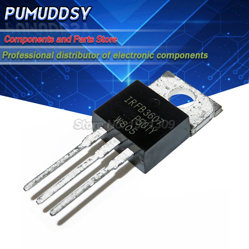 10 шт. Новый IRFB3607 IRFB3607PBF 80A 75V TO-220 MOSFET IC