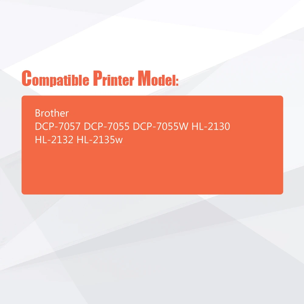 2 шт. совместимый для брата TN2010 TN 2010 тонер-картридж hp DCP-7055W DCP-7055 DCP-7057 HL-2130 HL-2132 HL-2135W