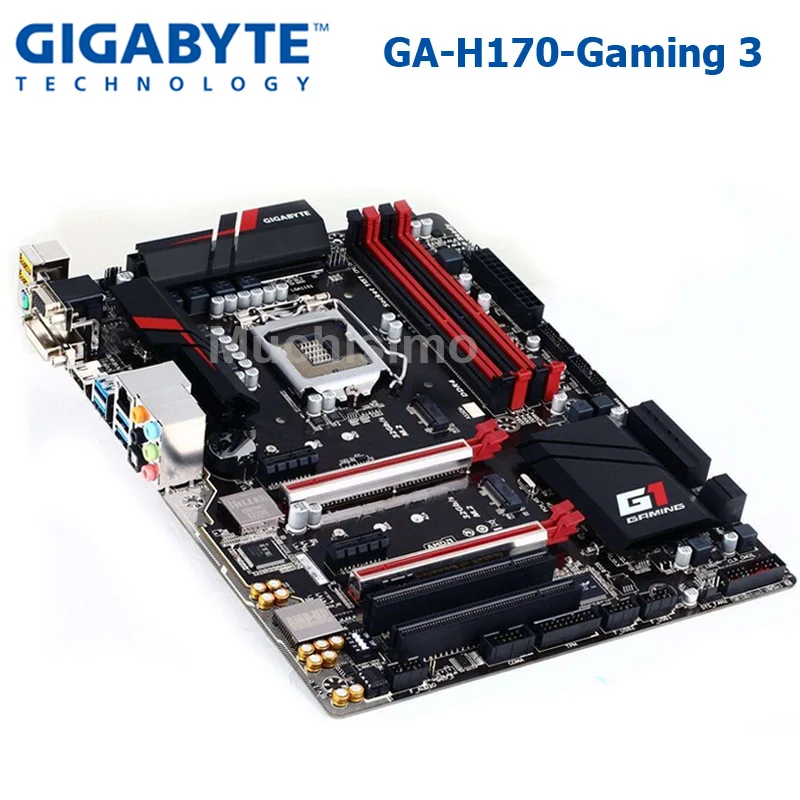 Gigabyte GA-H170-GAMING 3 LGA 115 материнская плата GA-H170 H170 Gaming 3 Socket DDR4 поддержка I7 6700K оригинальная системная плата