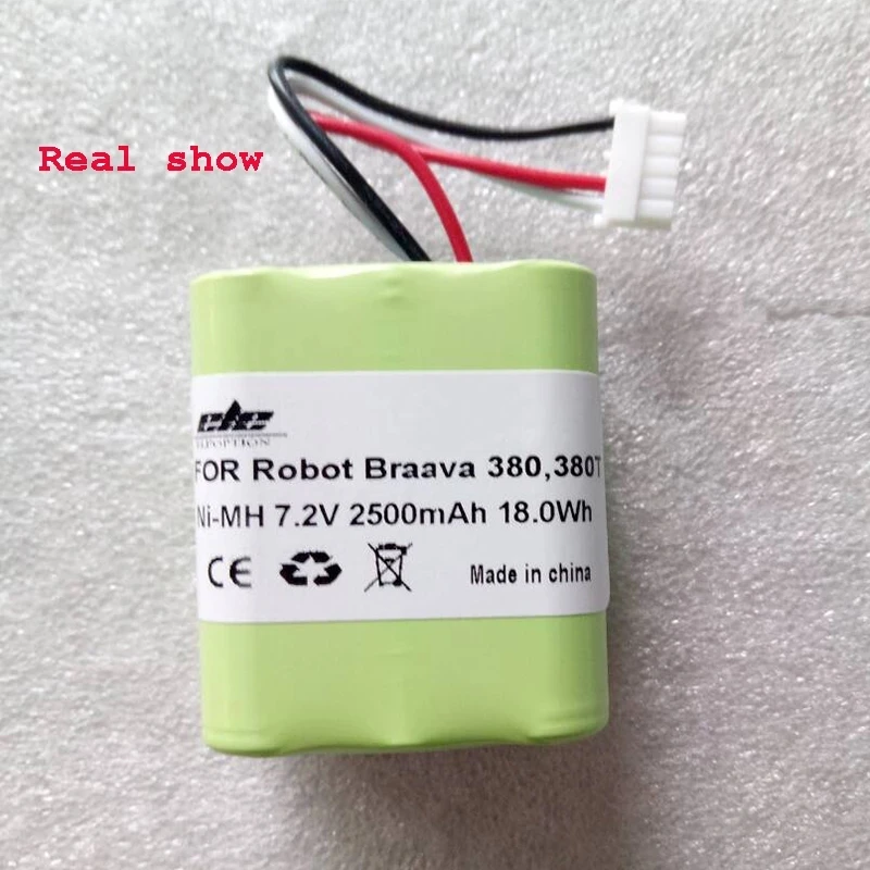 ELEOPTION 7 2 V 5 mAh для iRobot Roomba Braava 380 & 380T вакуумная сменная никель-металлогидридная