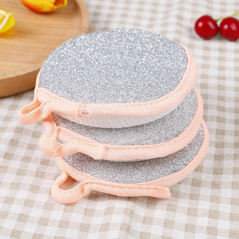 

3/5/10 pcs Double Sides Cleaning Sponge Pan Pot Dish Clean Sponge Household Cleaning Tools Dishwashing Brushes