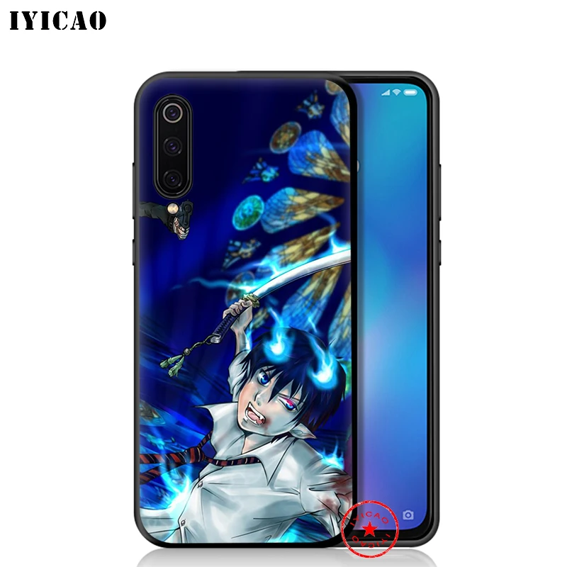 IYICAO аниме &quotсиний экзорцист&quot мягкий чехол для Xiaomi mi A3 A2 A1 9T CC9E CC9 9 8 6 Se Lite F1 макс 3