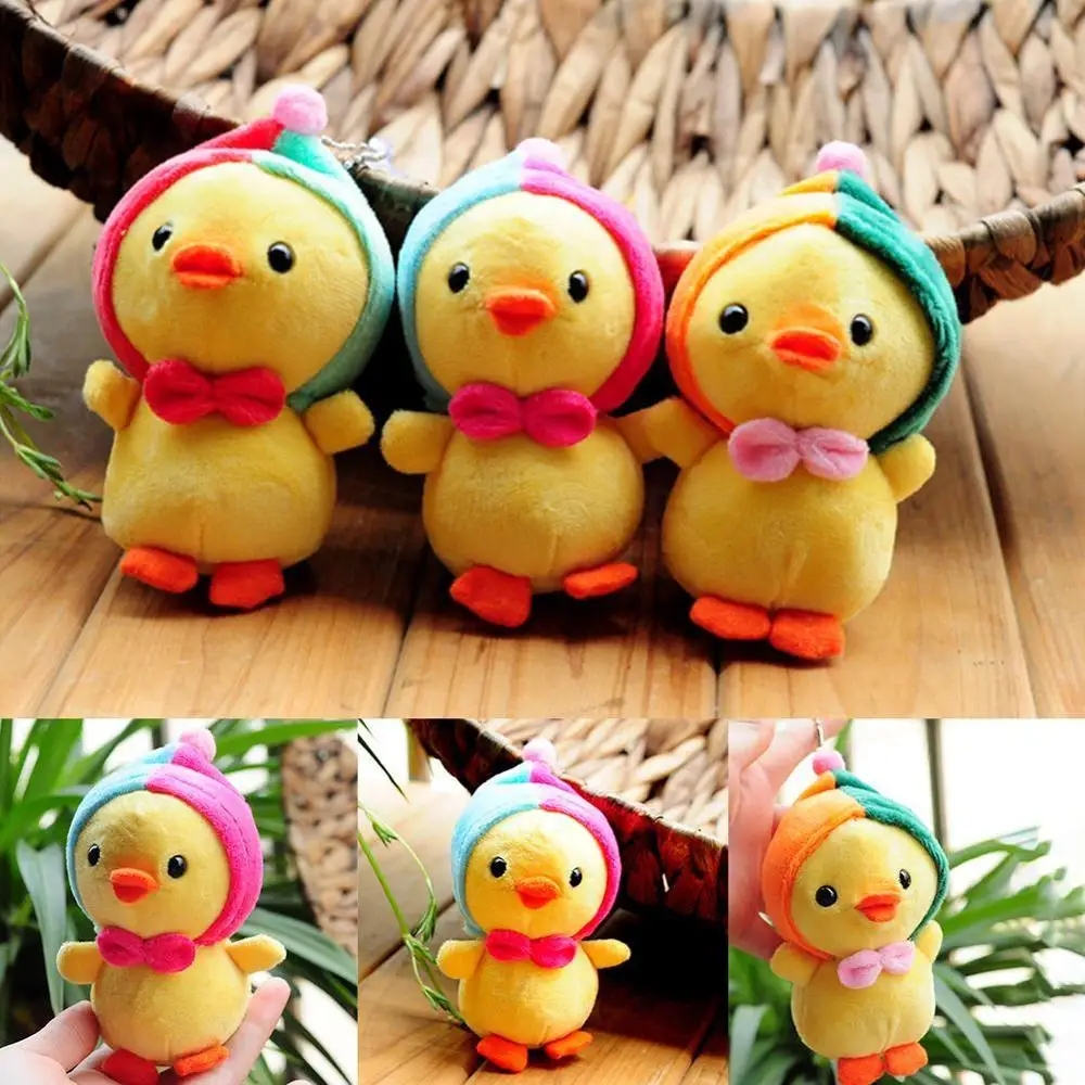 

Boutique Printable Advertising Promotion Small toys Tie Hanging Gift buckle Gift Girls Keychains Car Bag Chicken