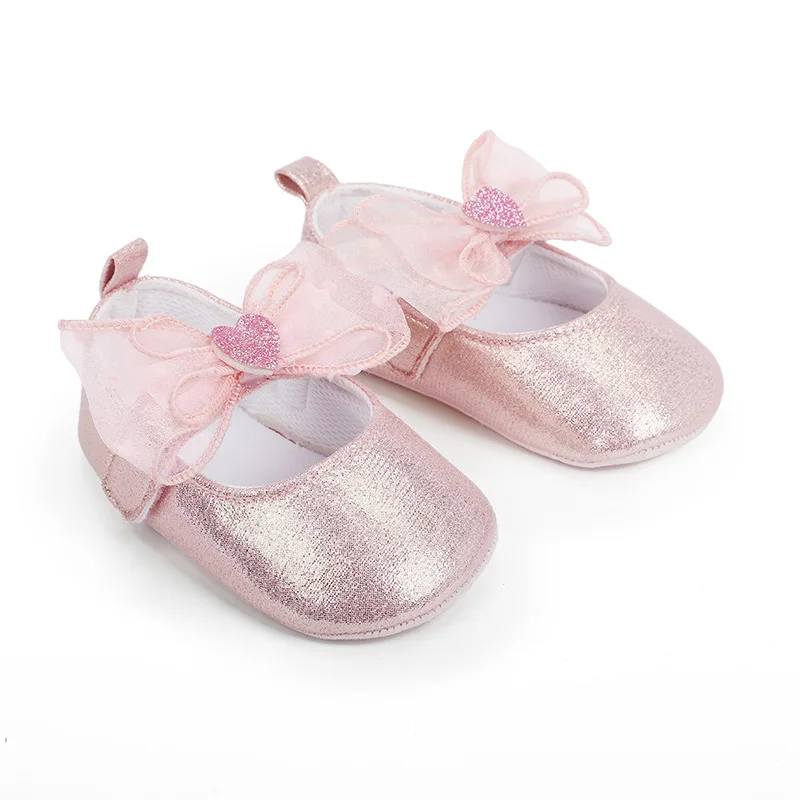 

Baby Girl Cute Sweet Bow Princess Shoes Spring Infant Casual Flat Shoes Children Kids Summer Soft-soled Shoes New Toddler Shoes