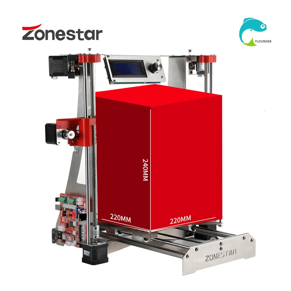 Verkaufen Heißer Verkauf Dual Extruder Edelstahl Rahmen Open Source Optional Auto Level Laser Gravur Günstige 3D Drucker DIY Kit Freies Schiff