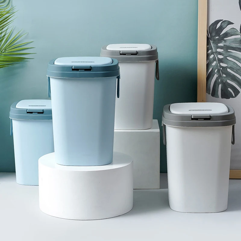 

Recycle Bathroom Trash Can Kitchen Removable Lid Sorting Design Dustbin Pressing Type Dump Poubelle De Cuisine Kitchen Dumpster