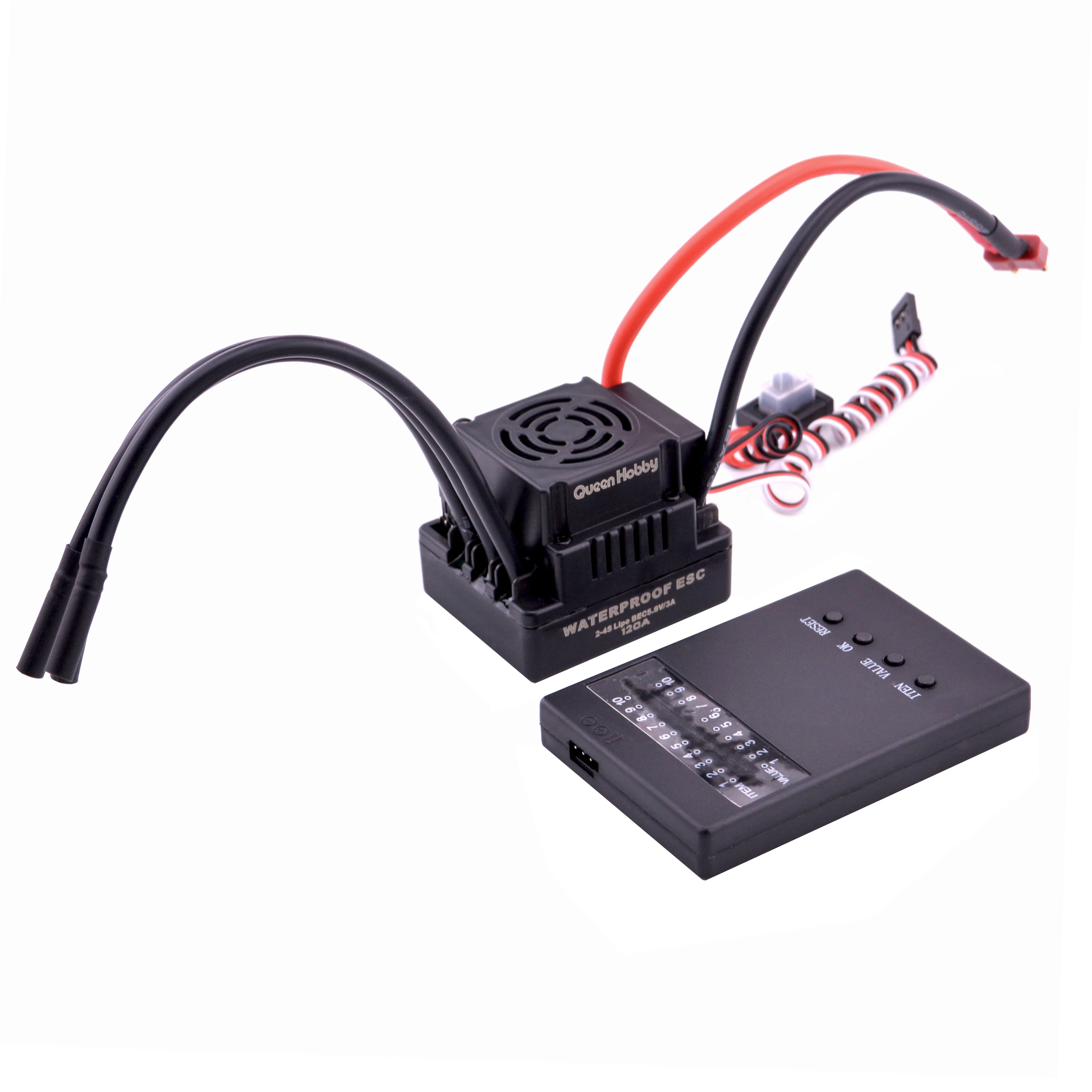 3670 2150KV 2650KV Бессенсорный бесщеточный двигатель 120A ESC светодиодная карточка