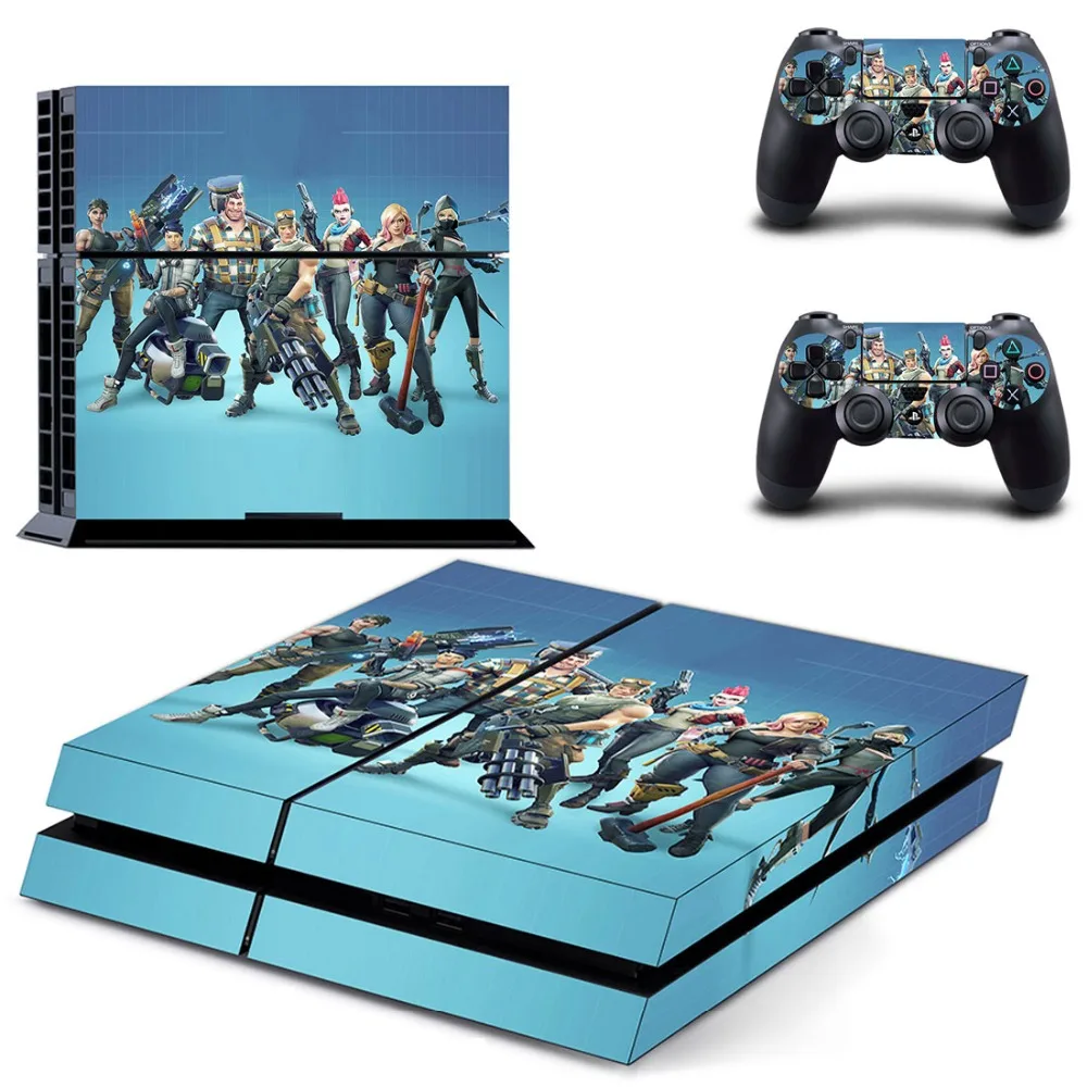 PS4 кожи наклейка виниловая для sony Playstation 4 консоли и 2 контроллера PS4 кожи стикер