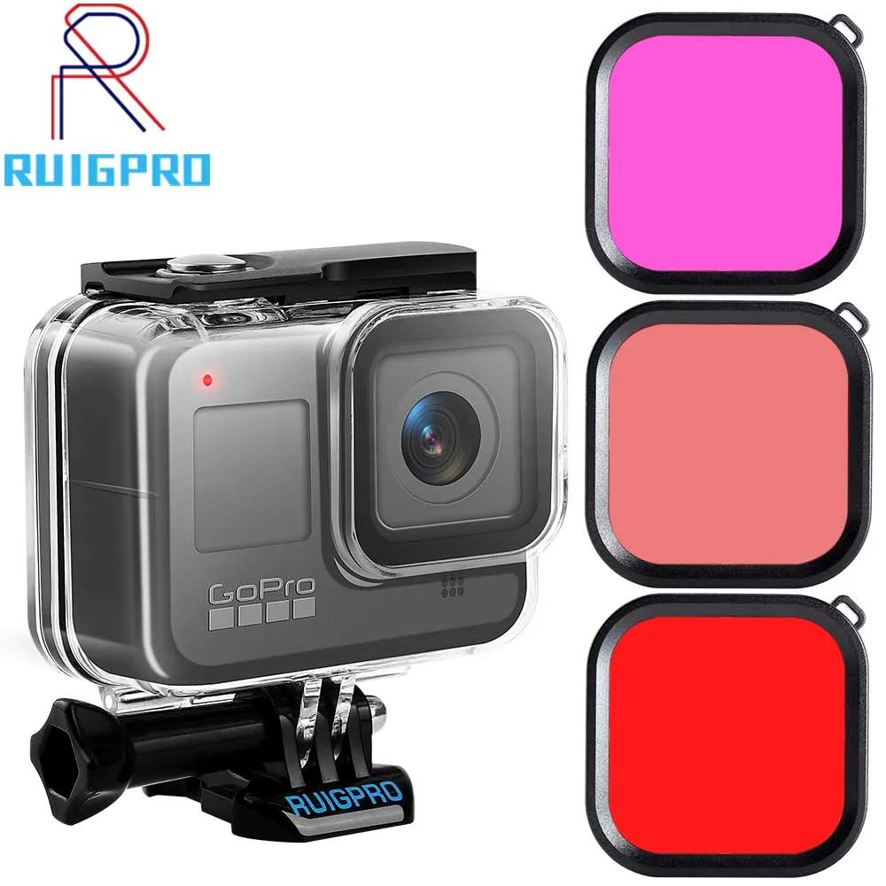 Водонепроницаемый чехол для экшн-камеры Gopro Hero 8 45 м | Электроника