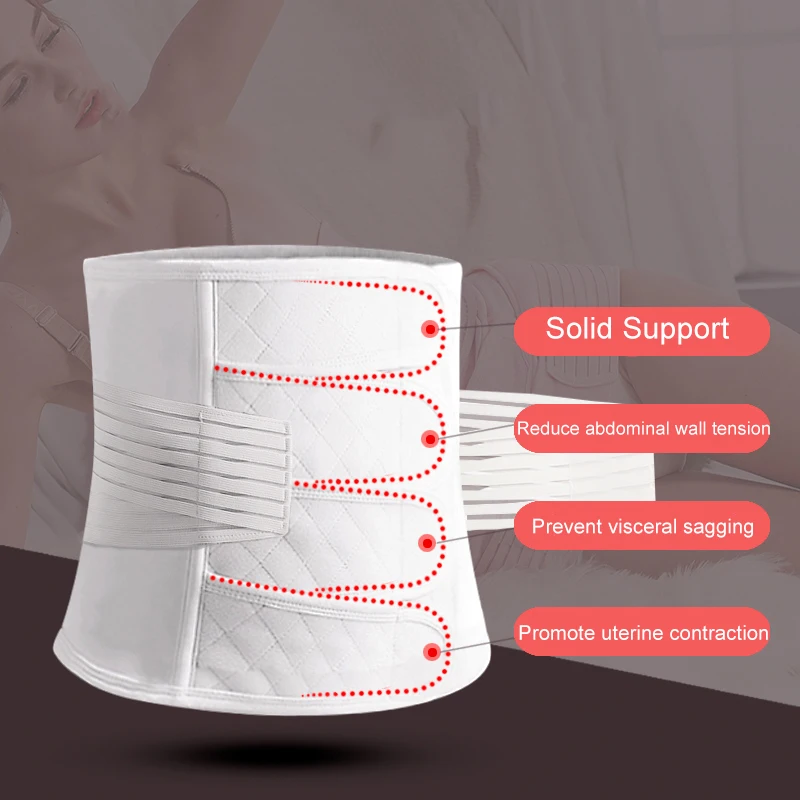 

2in1 Maternity Postpartum Belt Post Partum Bandage Postnatal Support Girdle Slim Waist Shapewear Belly Band Body Shaper Corset