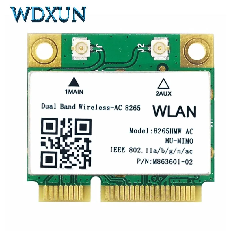 Новая Двухдиапазонная беспроводная карта AC 8265 Intel 8265HMW 2 4 ГГц/5 ГГц 802.11ac 867 Мбит/с