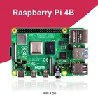 Микрокомпьютер Raspberry Pi 4 Model B BCM2711, 2 Гб ОЗУ, четырехъядерный Cortex-A72 ARM v8, 1,5 ГГц, поддержка 2,45,0 ГГц, Wi-Fi, Bluetooth 5,0