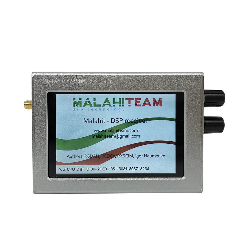 50Khz-2GHz Malachite SDR Radio Software 1.10c Malahit DSP Receiver + 3.5&quot LCD Battery Speaker | Электроника