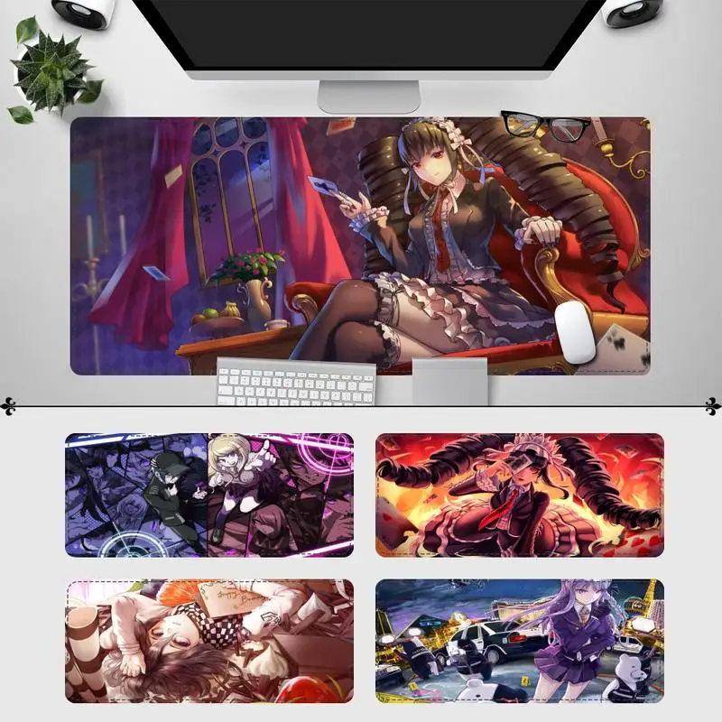 

30x80cm Danganronpa Mouse Pad Laptop PC Computer Mause Pad Desk Mat For Big Gaming Mouse Mat For Overwatch/CS GO